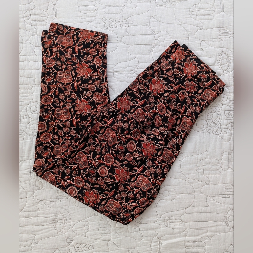 NWT Scotch & Soda Floral Paperbag Pants